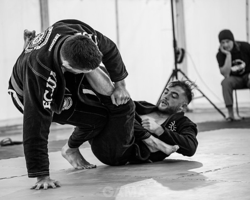 Gi Brazilian Jiu-Jitsu class training in Cork